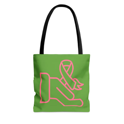 Tote Bag: Fight Cancer Green