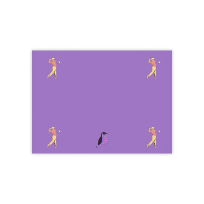 Post-it® Note Pads: Golf Lite Purple