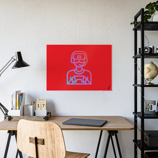 Gloss Posters: Gaming Red