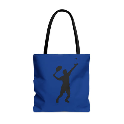 Tote Bag: Tennis Dark Blue