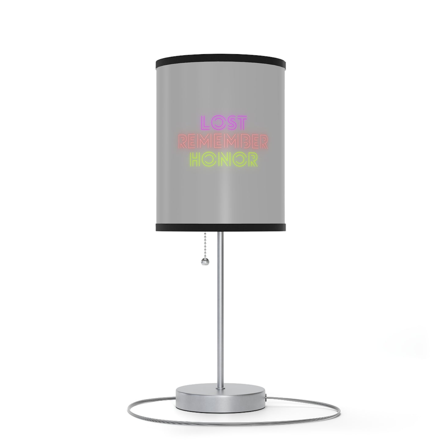 Lamp on a Stand, US|CA plug: Volleyball Lite Grey