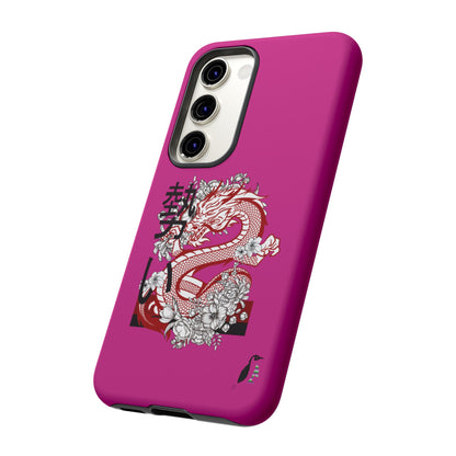 Tough Cases (for Samsung & Google): Dragons Pink