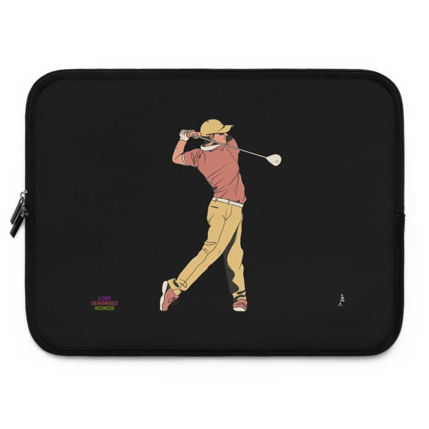 Laptop Sleeve: Golf Black