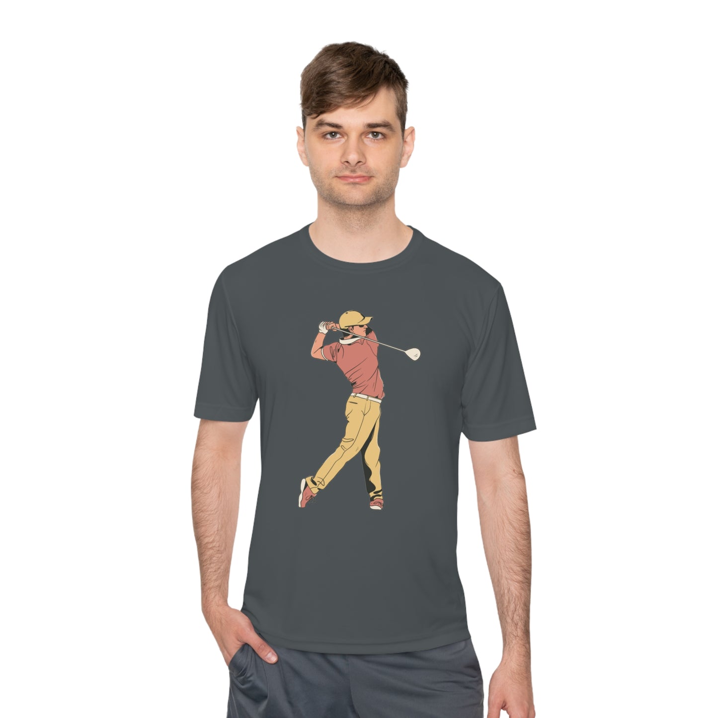 Moisture Wicking Tee: Golf #1