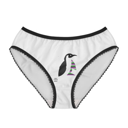 Women's Briefs: Dance White