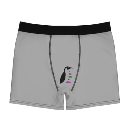 Men's Boxer Briefs: Racing Lite Grey