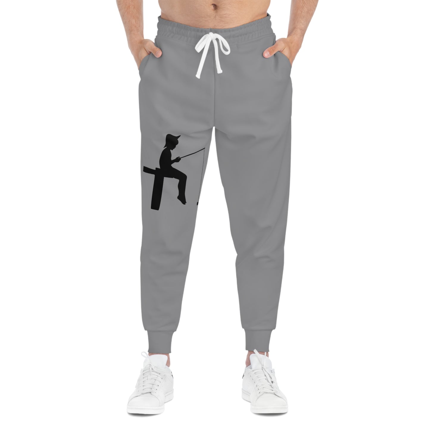 Athletic Joggers: Fishing Grey