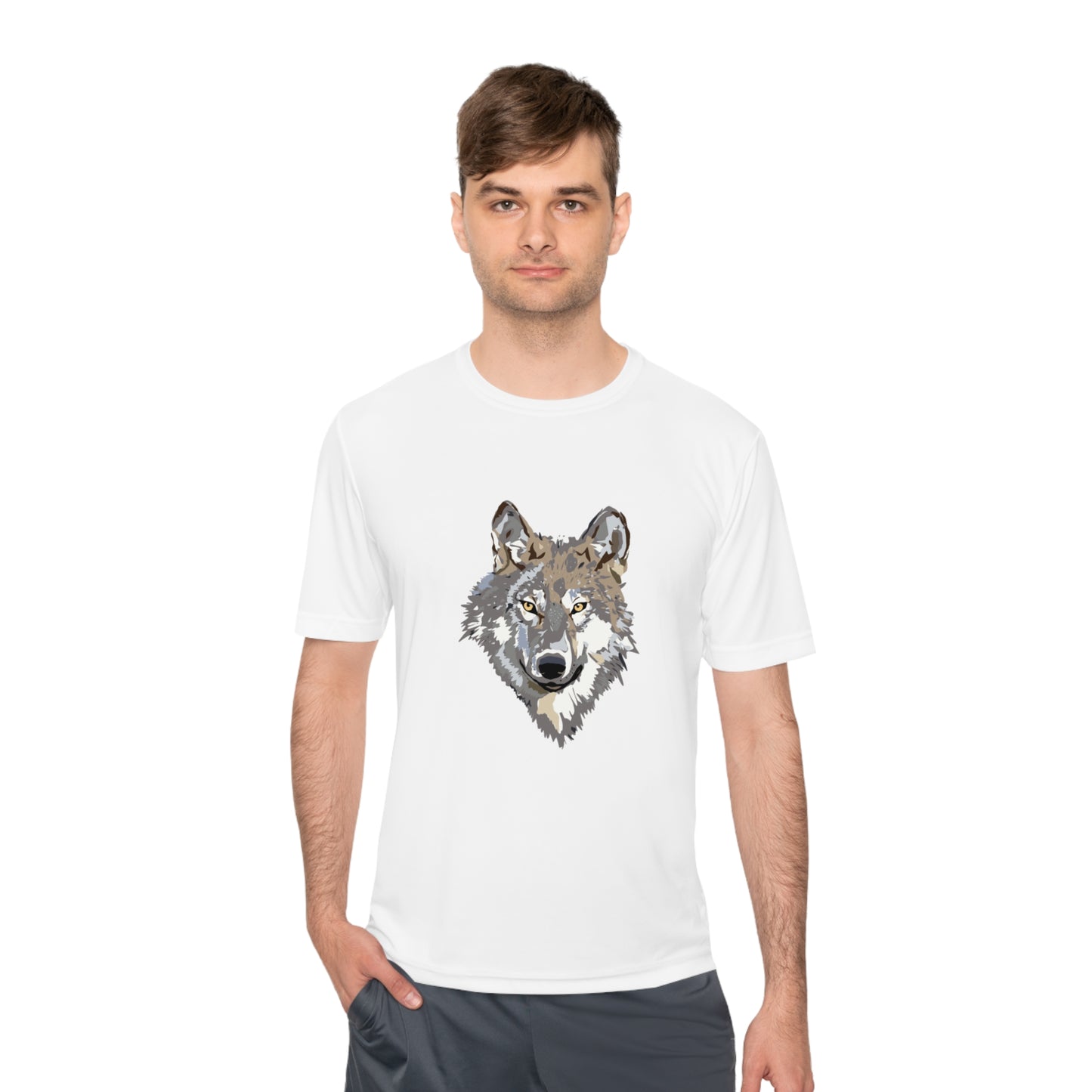 Moisture Wicking Tee: Wolves #1