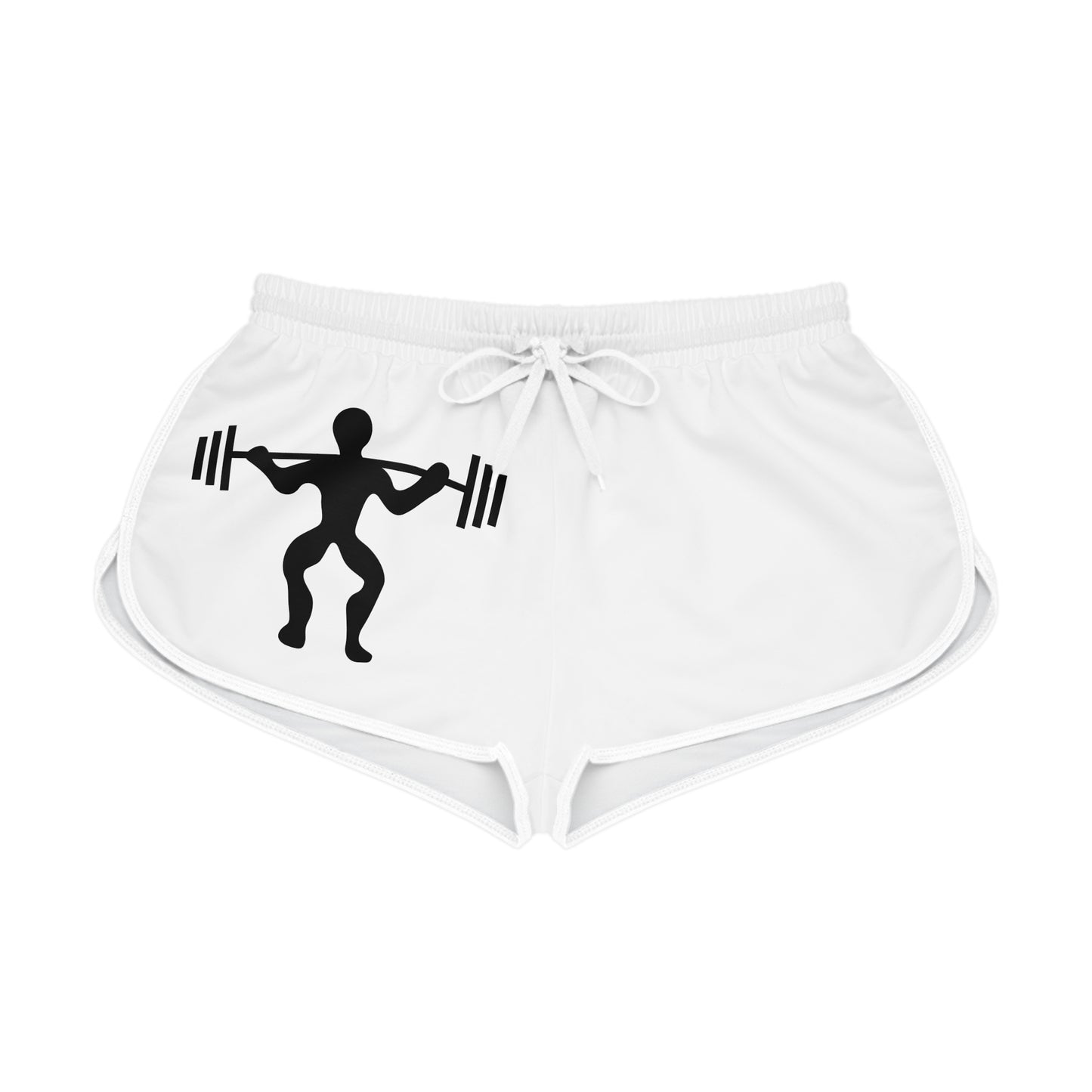 Women's Relaxed Shorts: Weightlifting White