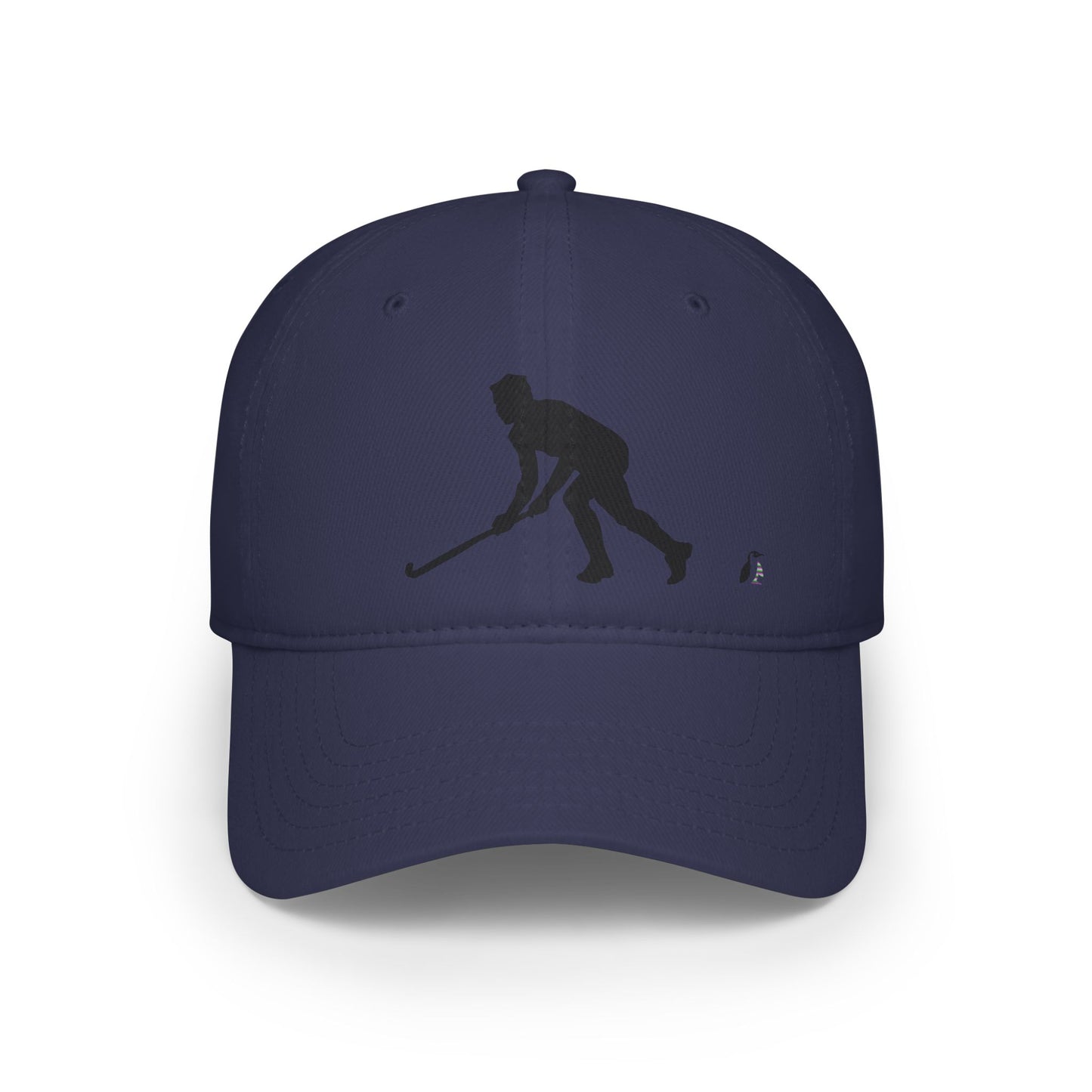 Low Profile Baseball Cap: Hockey