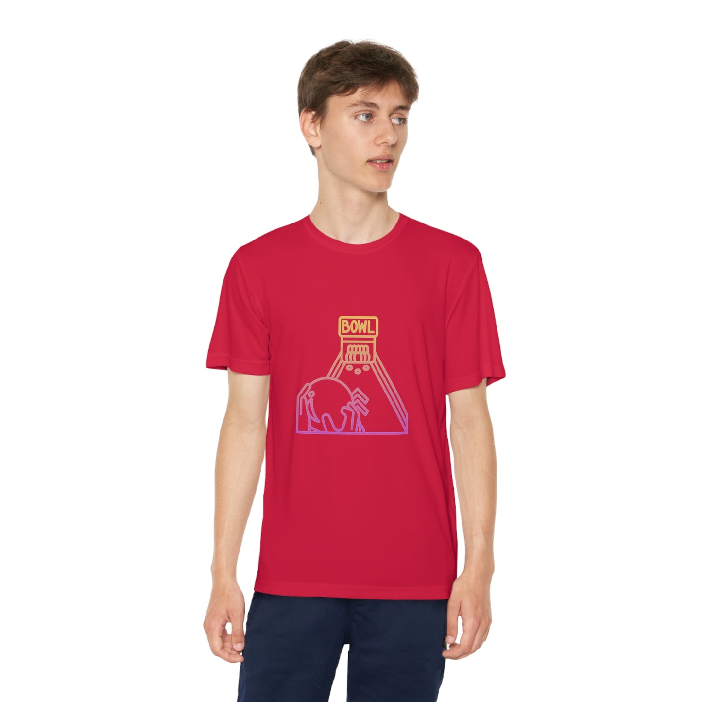 Youth Competitor Tee #2: Bowling