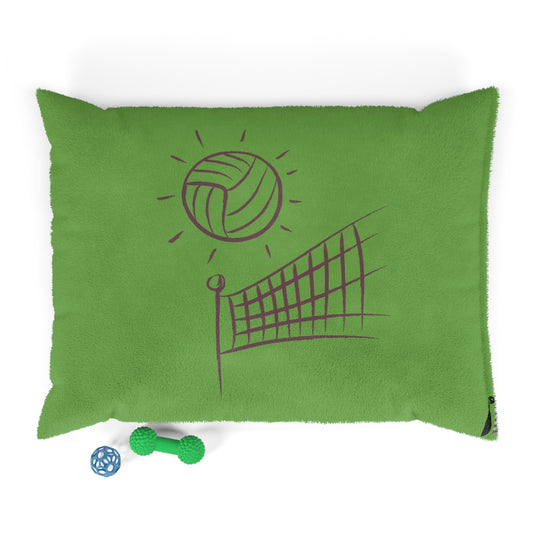 Pet Bed: Volleyball Green