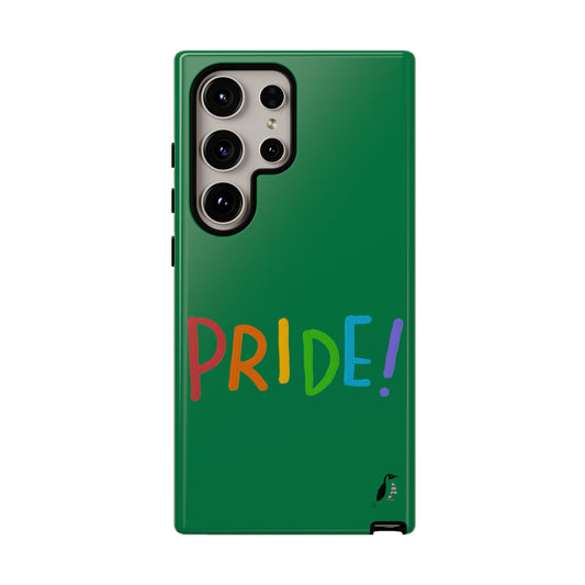 Tough Cases (for Samsung & Google): LGBTQ Pride Dark Green
