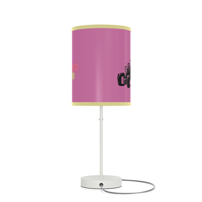 Lamp on a Stand, US|CA plug: Racing Lite Pink