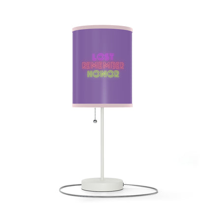 Lamp on a Stand, US|CA plug: Basketball Lite Purple