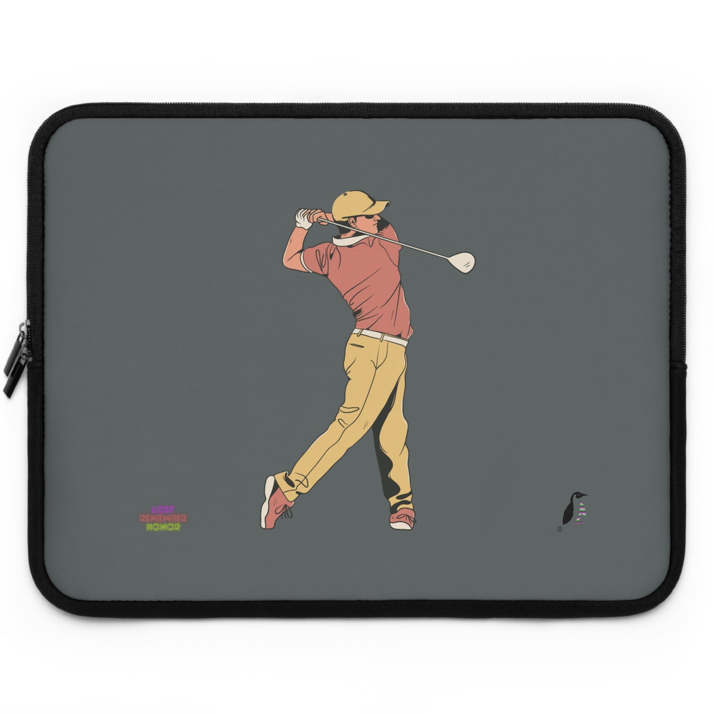 Laptop Sleeve: Golf Dark Grey