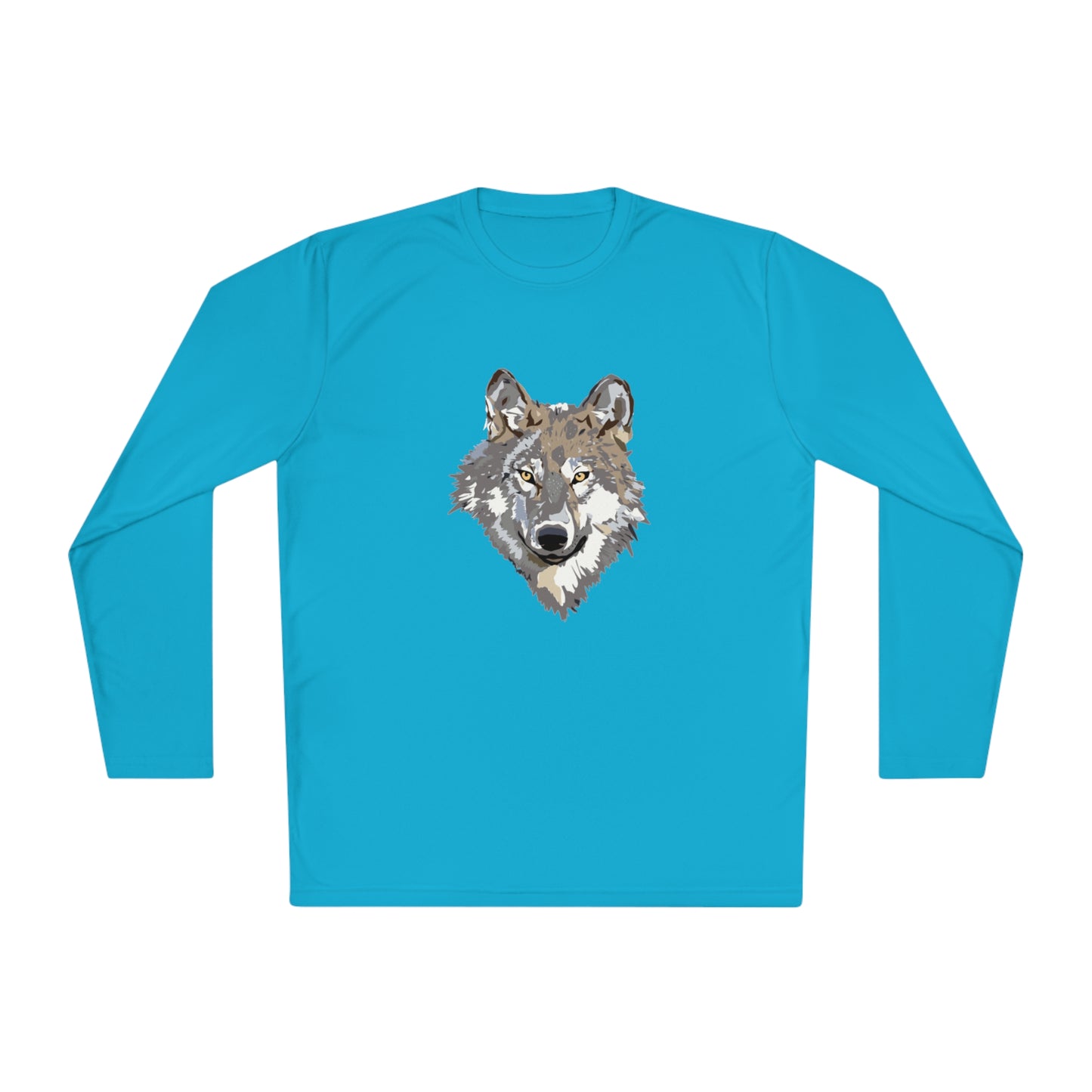 Lightweight Long Sleeve Tee: Wolves #2