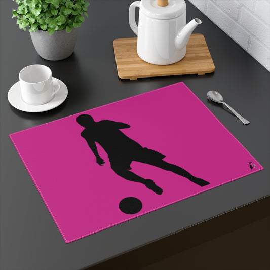 Placemat, 1pc: Soccer Pink