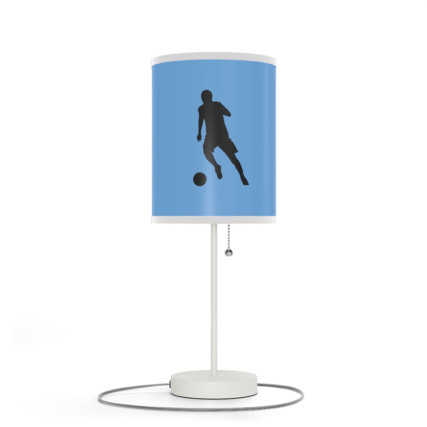 Lamp on a Stand, US|CA plug: Soccer Lite Blue