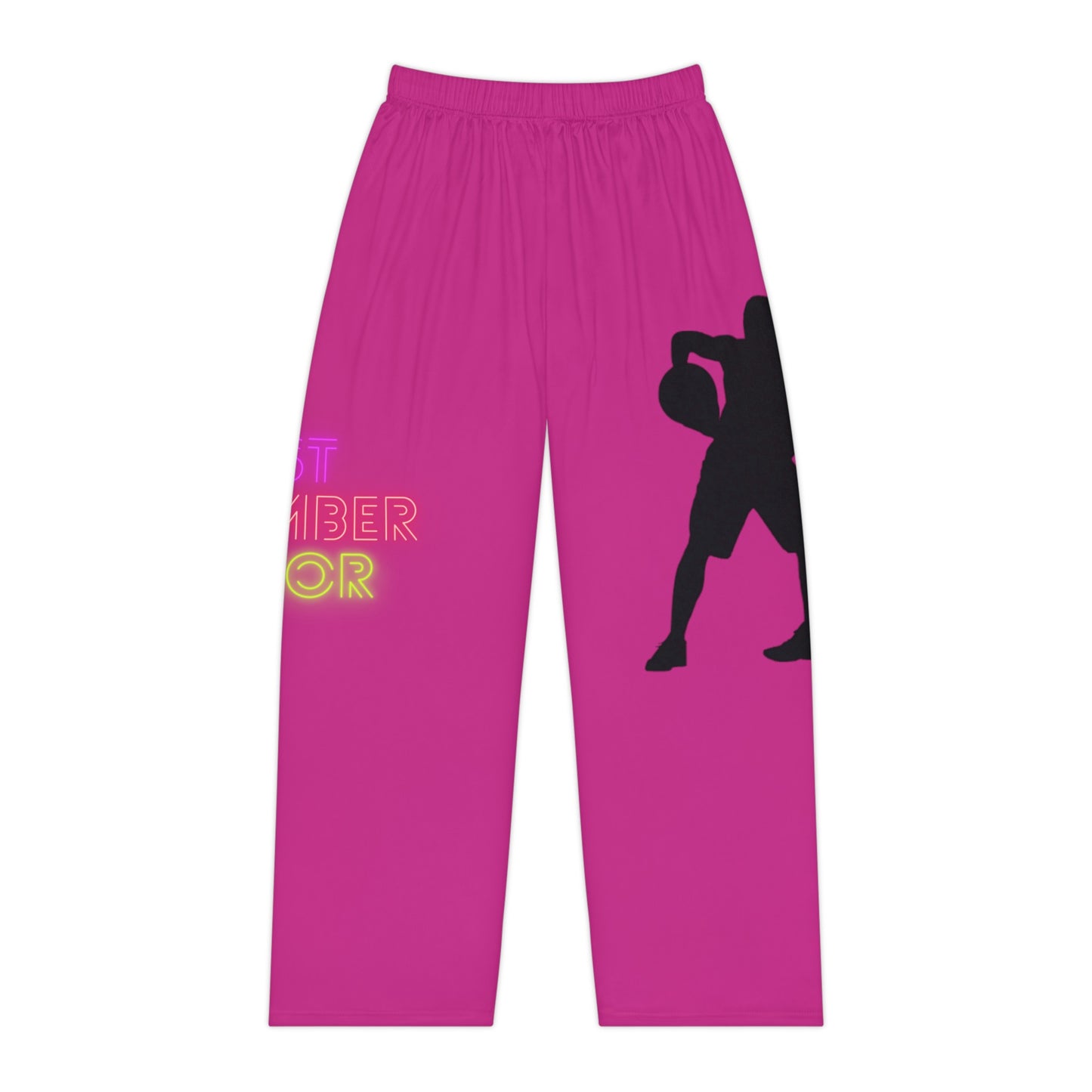 Women's Pajama Pants: Basketball Pink