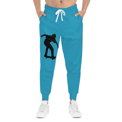 Athletic Joggers: Skateboarding Turquoise