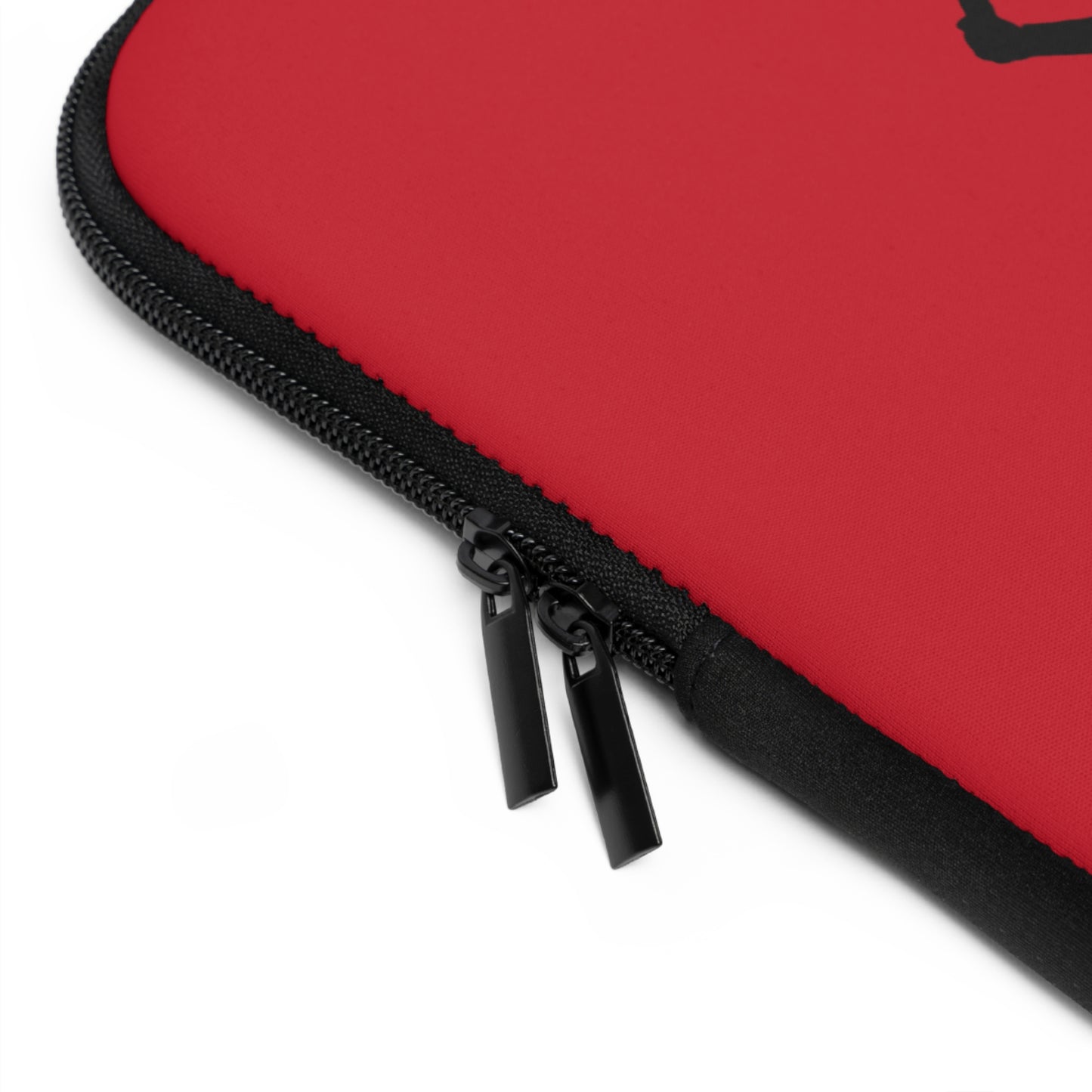 Laptop Sleeve: Tennis Dark Red