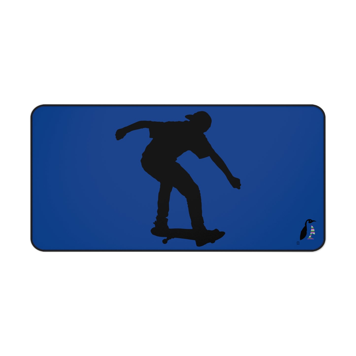 Desk Mat: Skateboarding Dark Blue