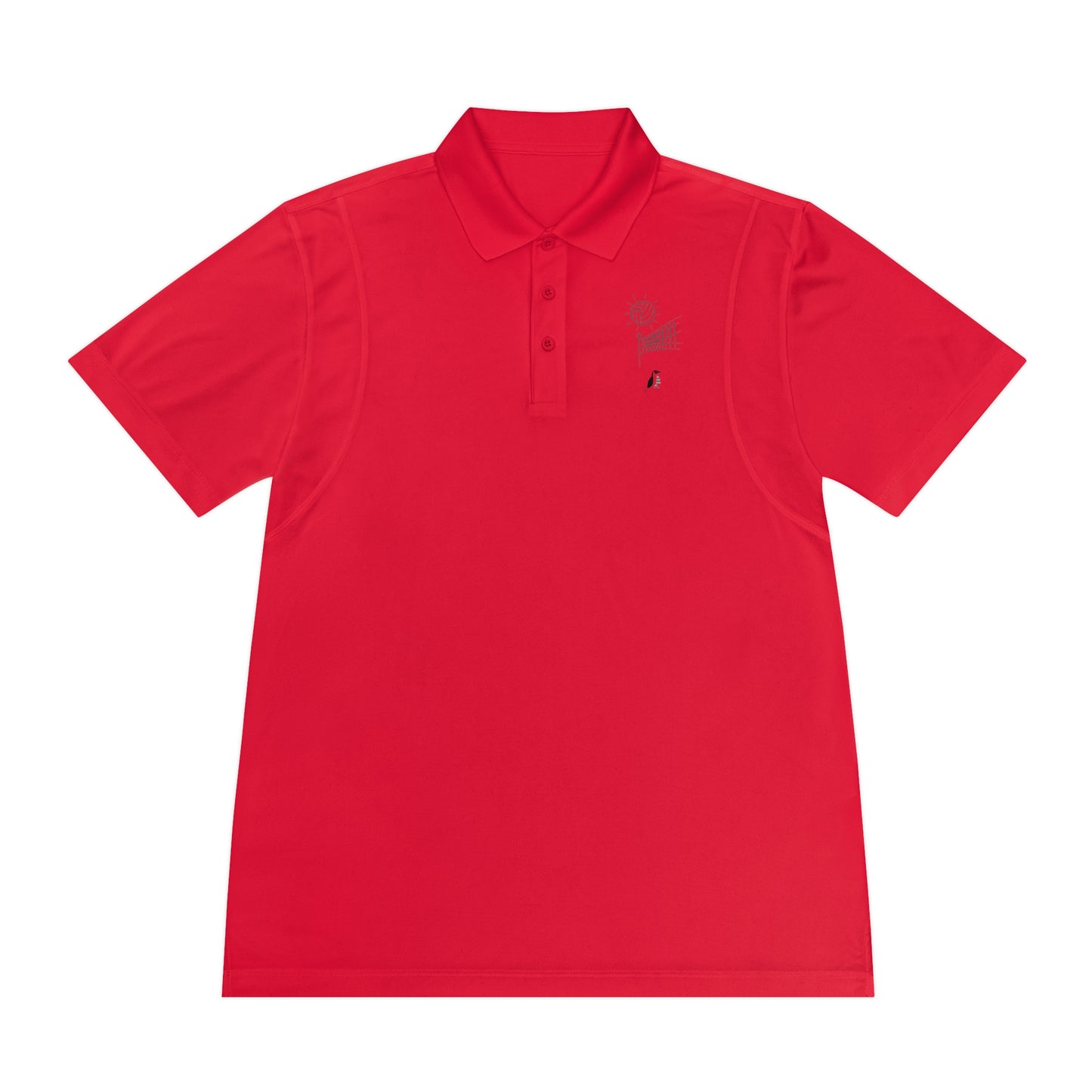 Men's Sport Polo Shirt: Volleyball #2