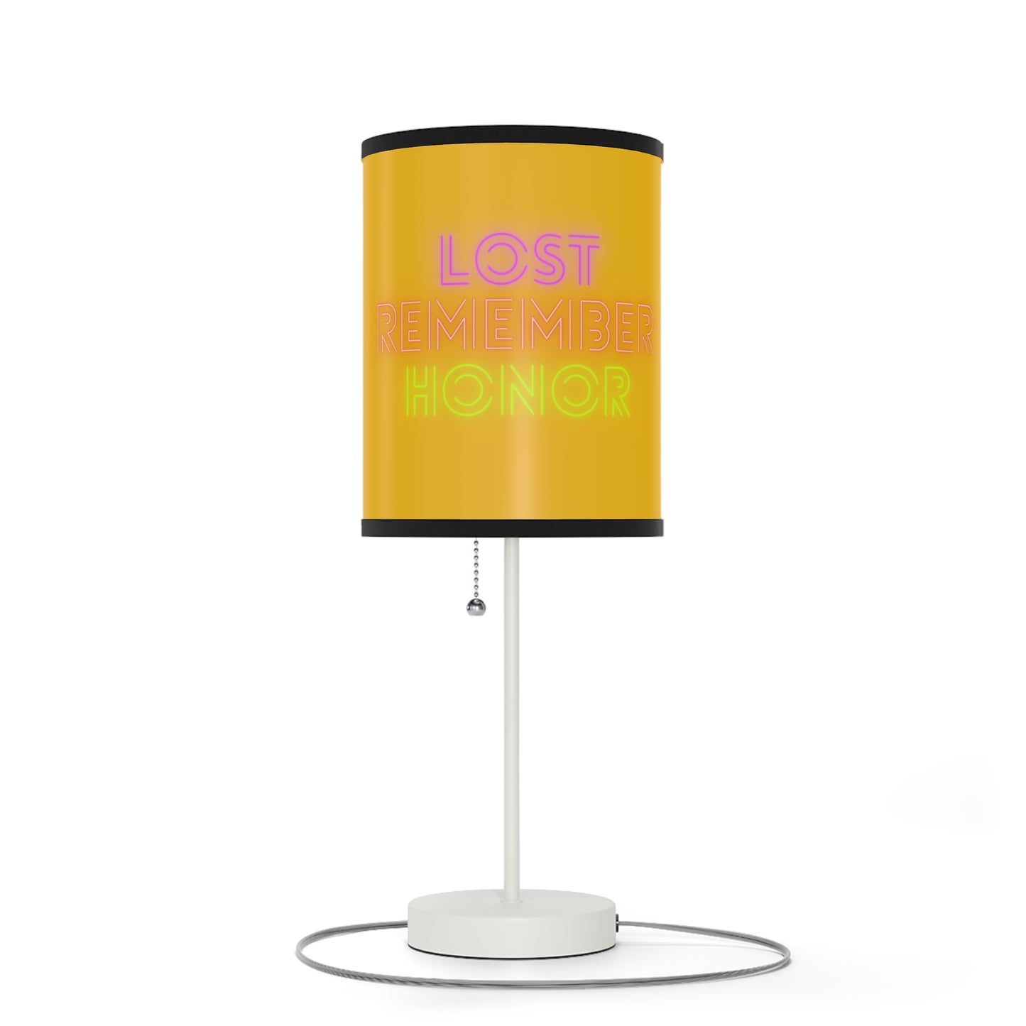 Lamp on a Stand, US|CA plug: Music Yellow