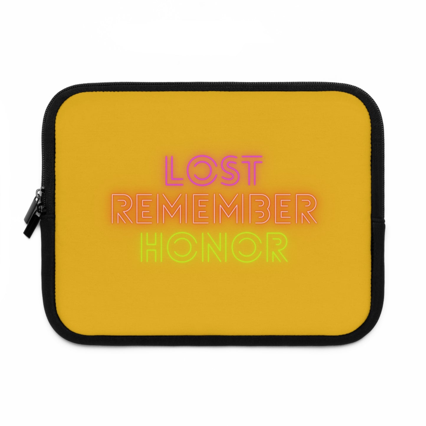 Laptop Sleeve: Lost Remember Honor Yellow