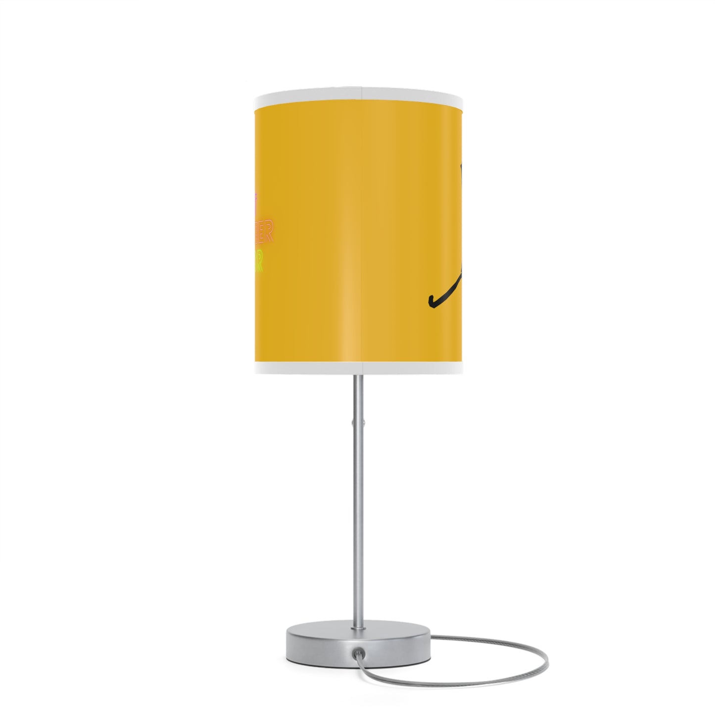 Lamp on a Stand, US|CA plug: Hockey Yellow