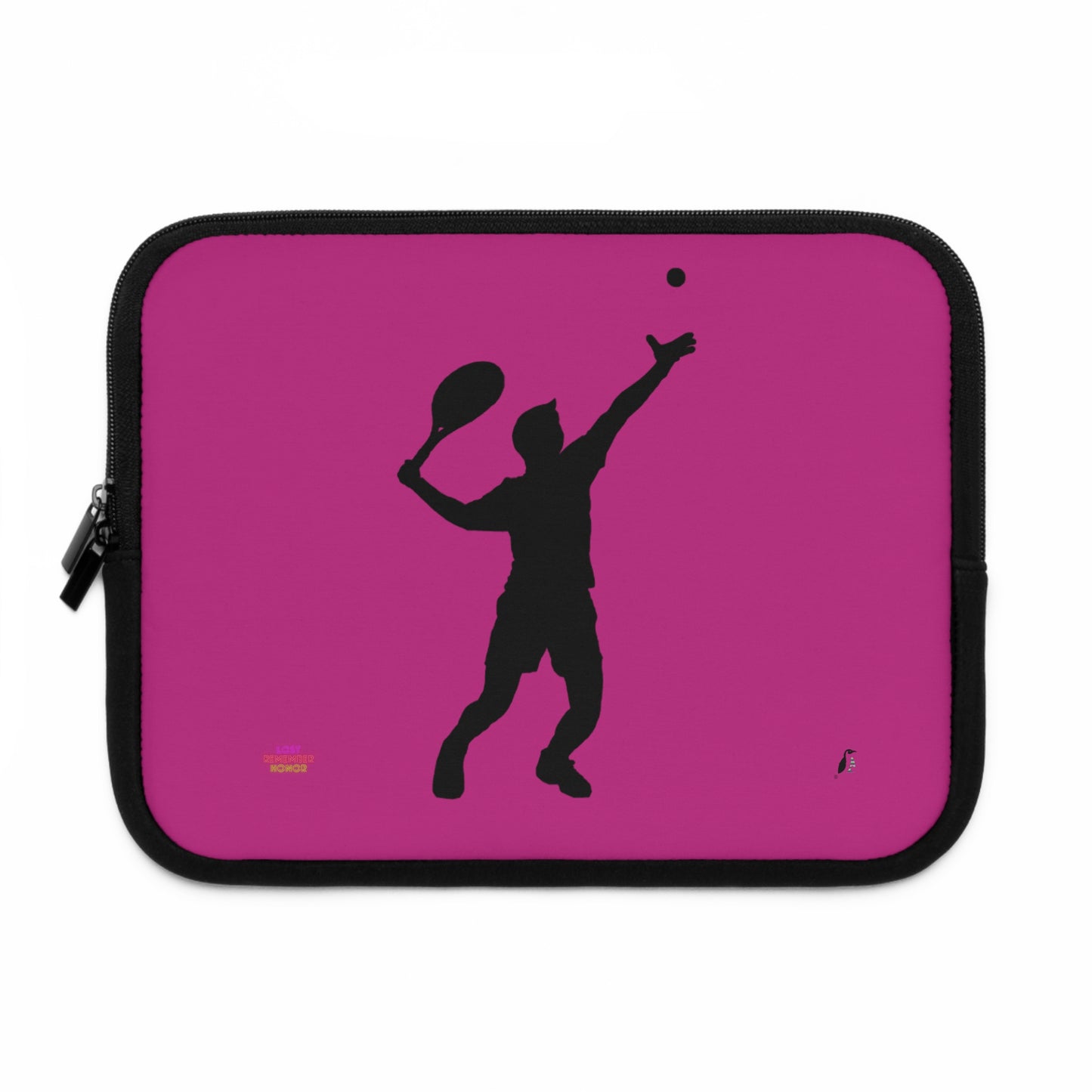 Laptop Sleeve: Tennis Pink