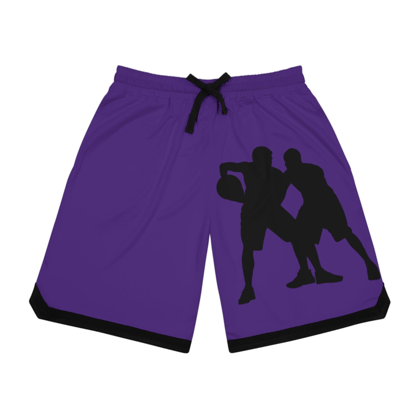 Basketball Rib Shorts: Basketball Purple