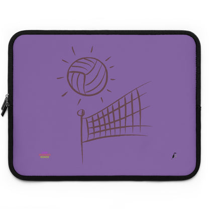 Laptop Sleeve: Volleyball Lite Purple