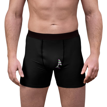 Men's Boxer Briefs: LGBTQ Pride Black