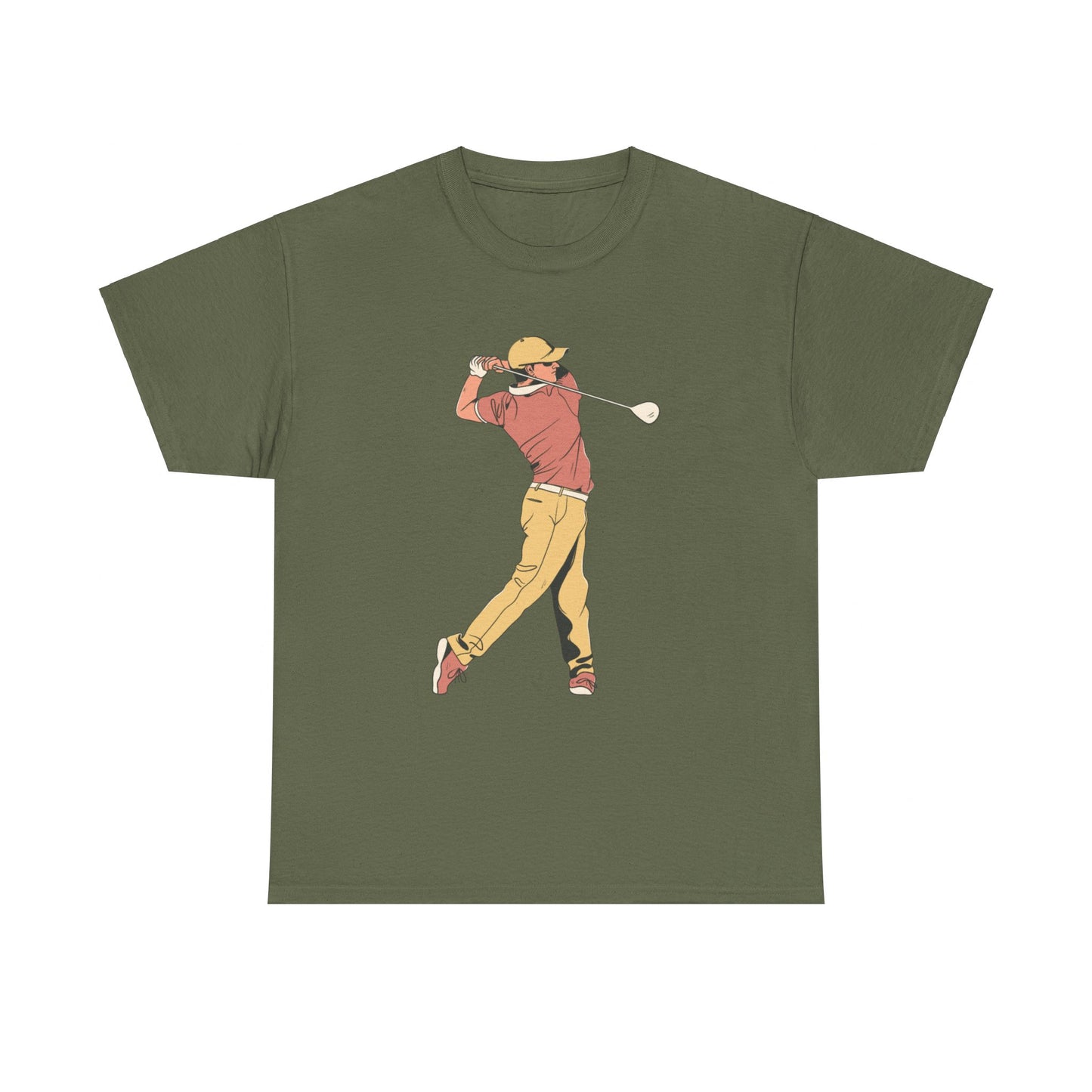 Heavy Cotton Tee: Golf #2