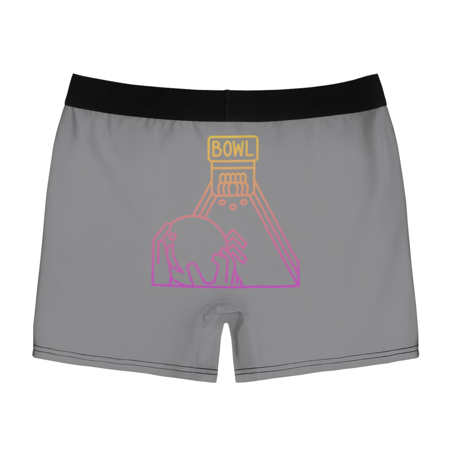 Men's Boxer Briefs: Bowling Grey