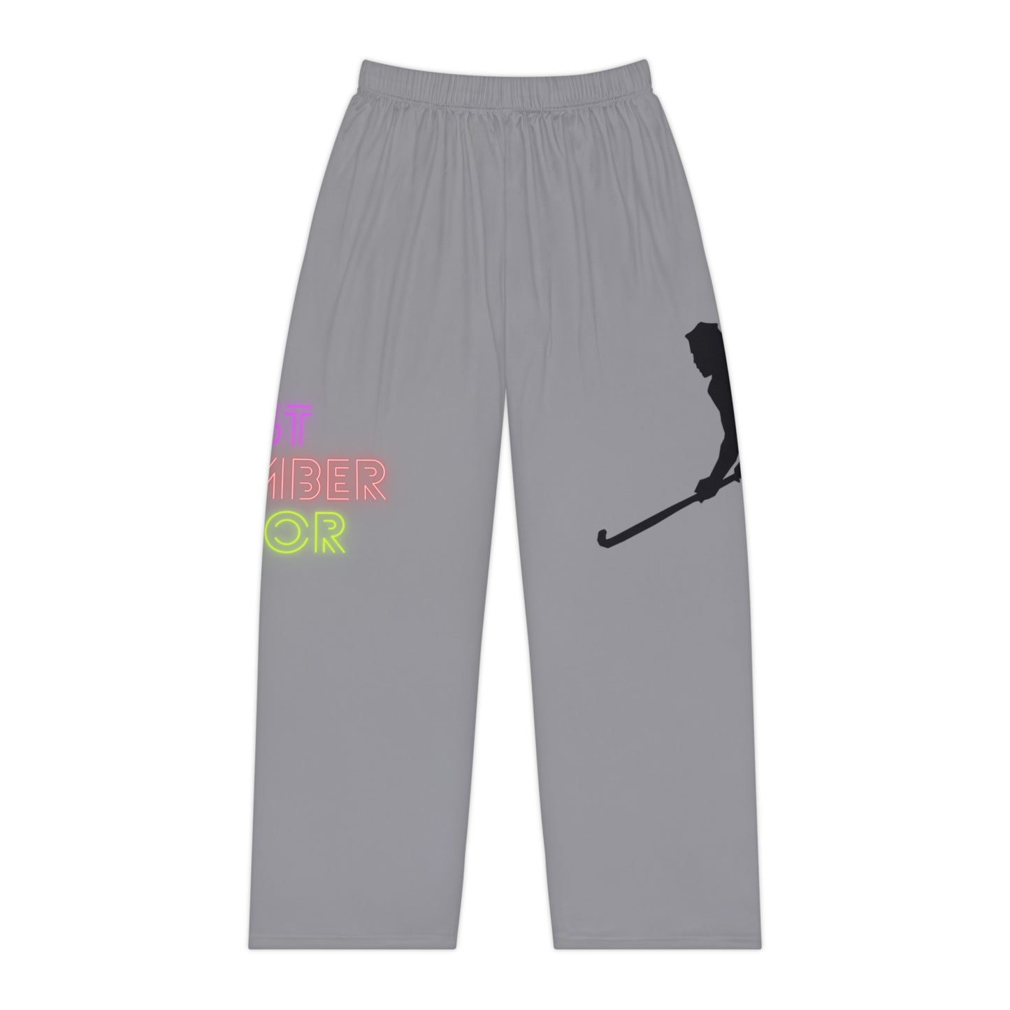 Pambabaeng Pajama Pantalon: Hockey Gray