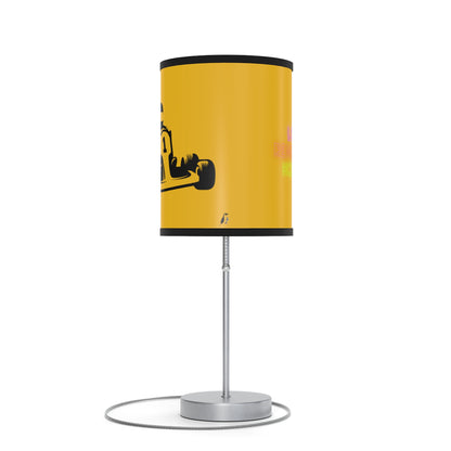 Lamp on a Stand, US|CA plug: Racing Yellow