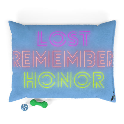 Pet Bed: Lost Remember Honor Lite Blue