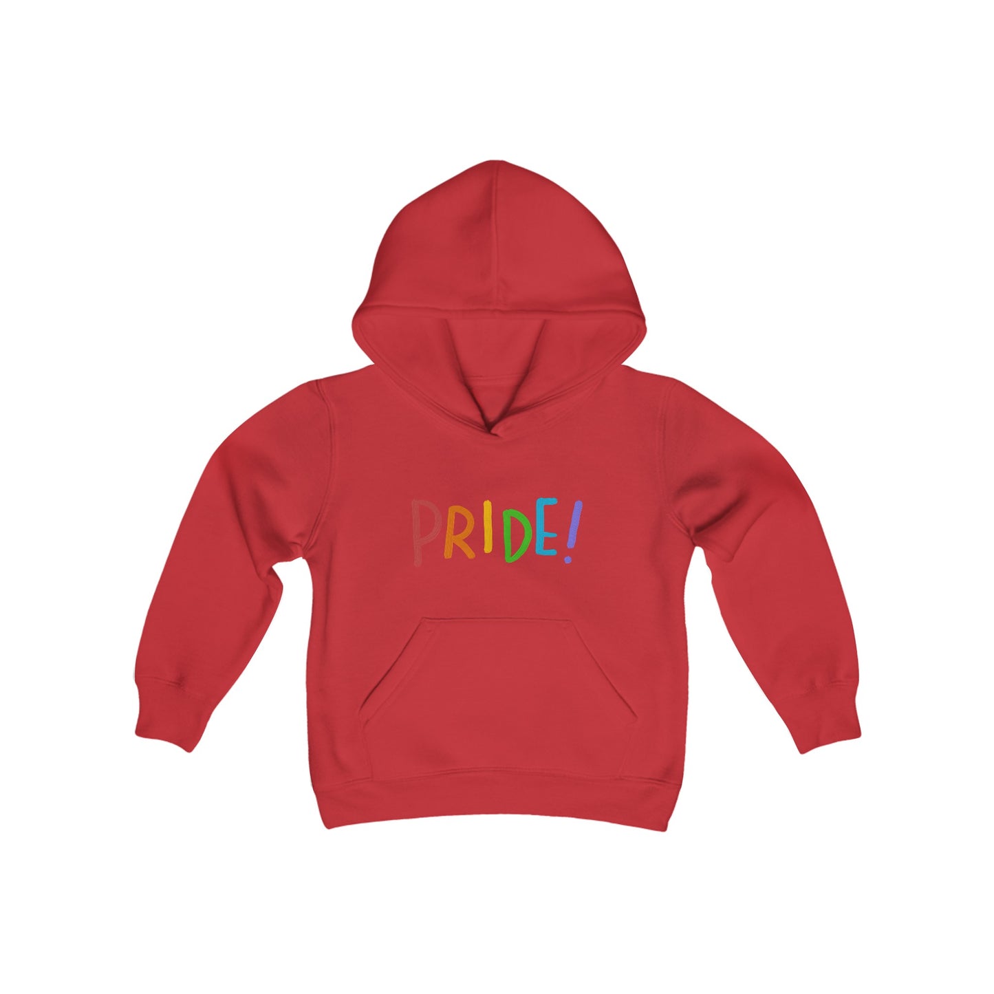 Youth Heavy Blend Hooded Sweatshirt: LGBTQ Pride 