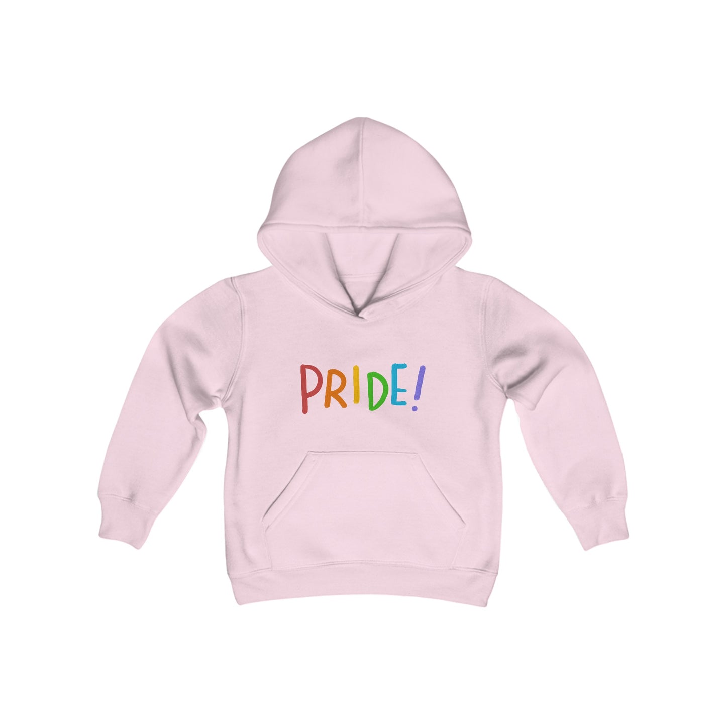 Youth Heavy Blend Hooded Sweatshirt: LGBTQ Pride