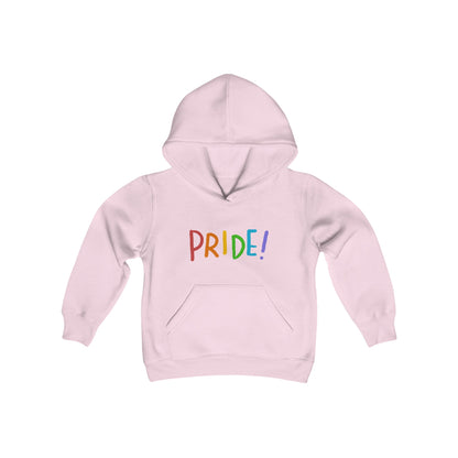 Youth Heavy Blend Hooded Sweatshirt: LGBTQ Pride 