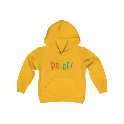 Youth Heavy Blend Hooded Sweatshirt: LGBTQ Pride 