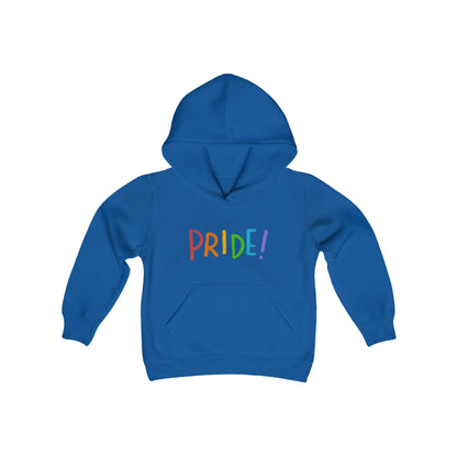 Youth Heavy Blend Hooded Sweatshirt: LGBTQ Pride 