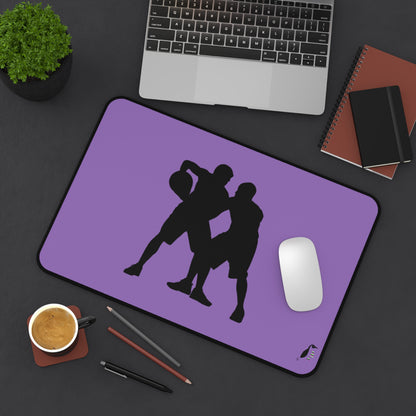 Desk Mat: Basketball Lite Purple