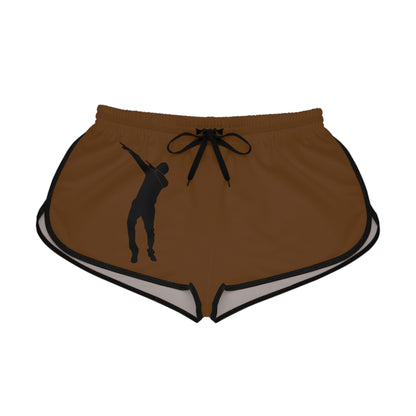 Women's Relaxed Shorts: Dance Brown