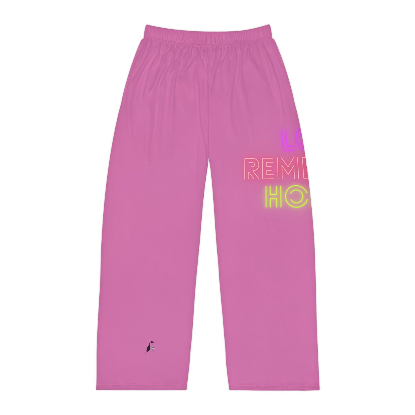 Men's Pajama Pants: Lost Remember Honor Lite Pink