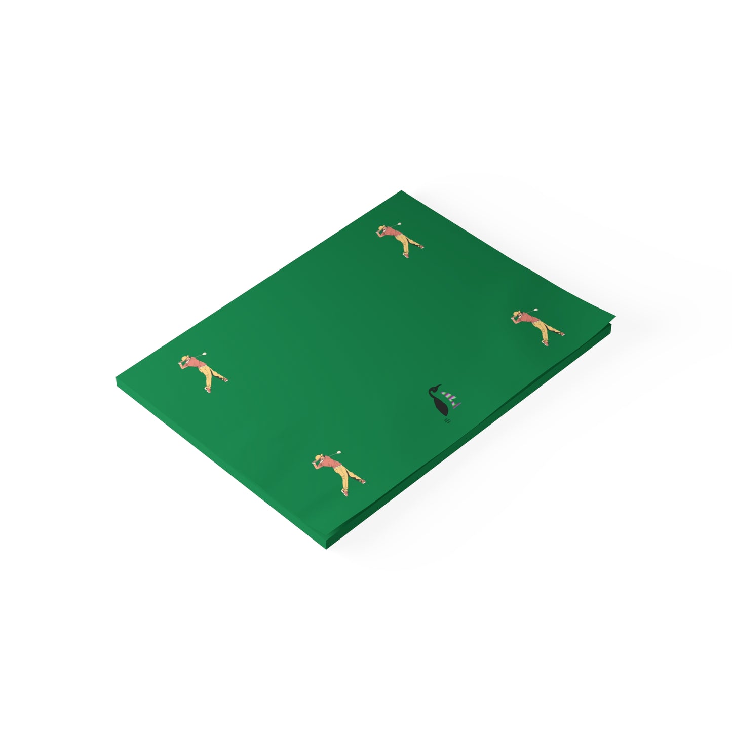 Post-it® Note Pads: Golf Dark Green