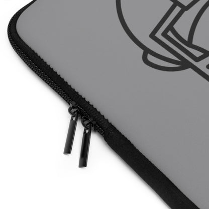 Laptop Sleeve: Football Grey